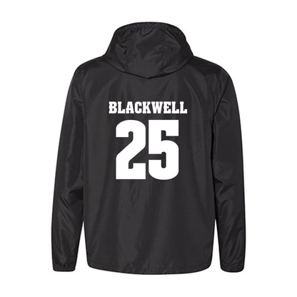 Wisconsin - NCAA Men's Basketball : John Blackwell - Classic Shersey Windbreaker-1