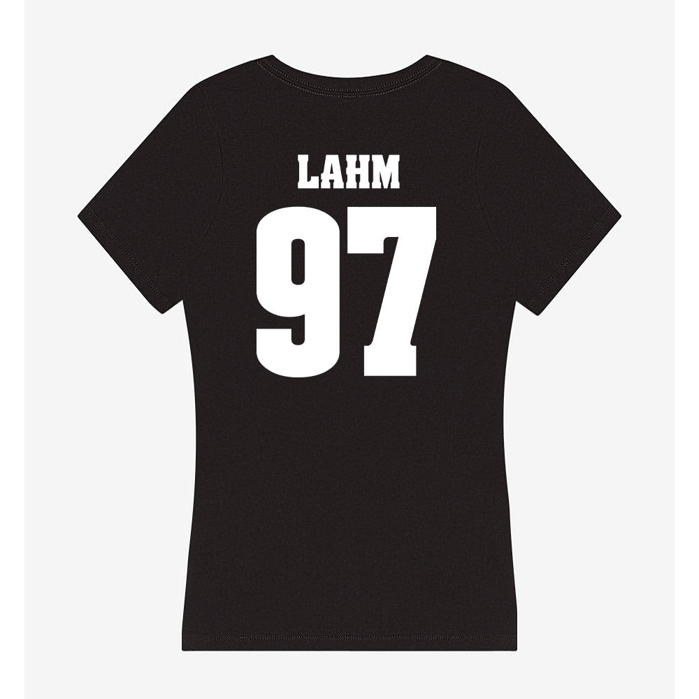Wisconsin - NCAA Football : Gavin Lahm - Classic Shersey Women's V-Neck T-Shirt-1