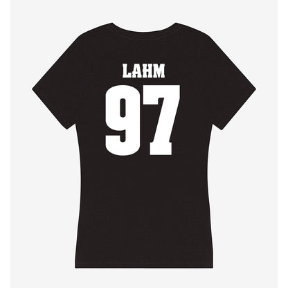 Wisconsin - NCAA Football : Gavin Lahm - Classic Shersey Women's V-Neck T-Shirt-1