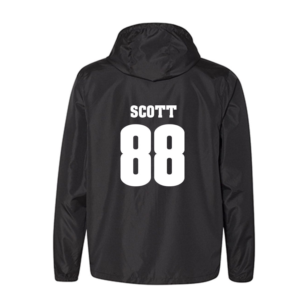 Wisconsin - NCAA Women's Volleyball : Kymora Scott - Classic Shersey Windbreaker-1