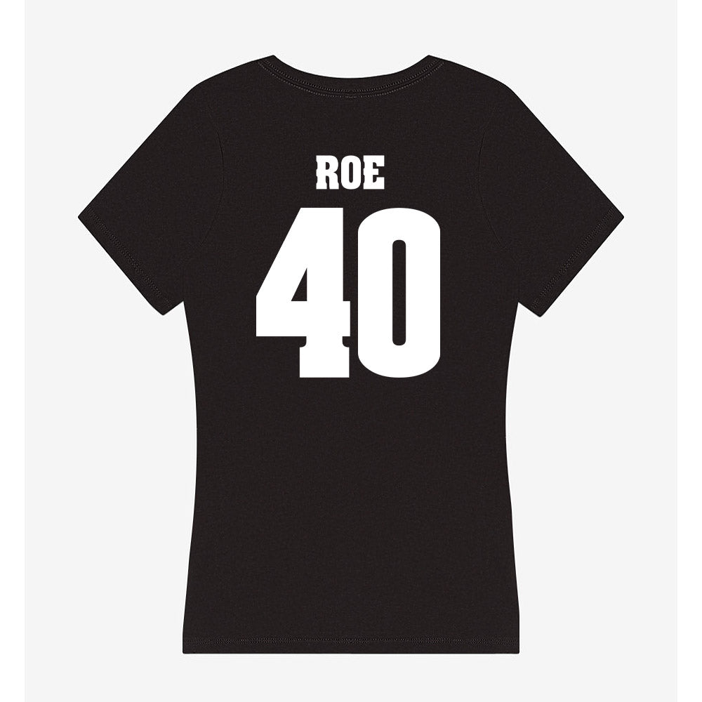 Wisconsin - NCAA Football : James Roe - Classic Shersey Women's V-Neck T-Shirt-1