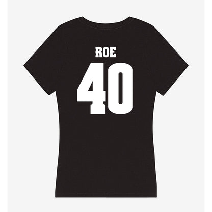 Wisconsin - NCAA Football : James Roe - Classic Shersey Women's V-Neck T-Shirt-1