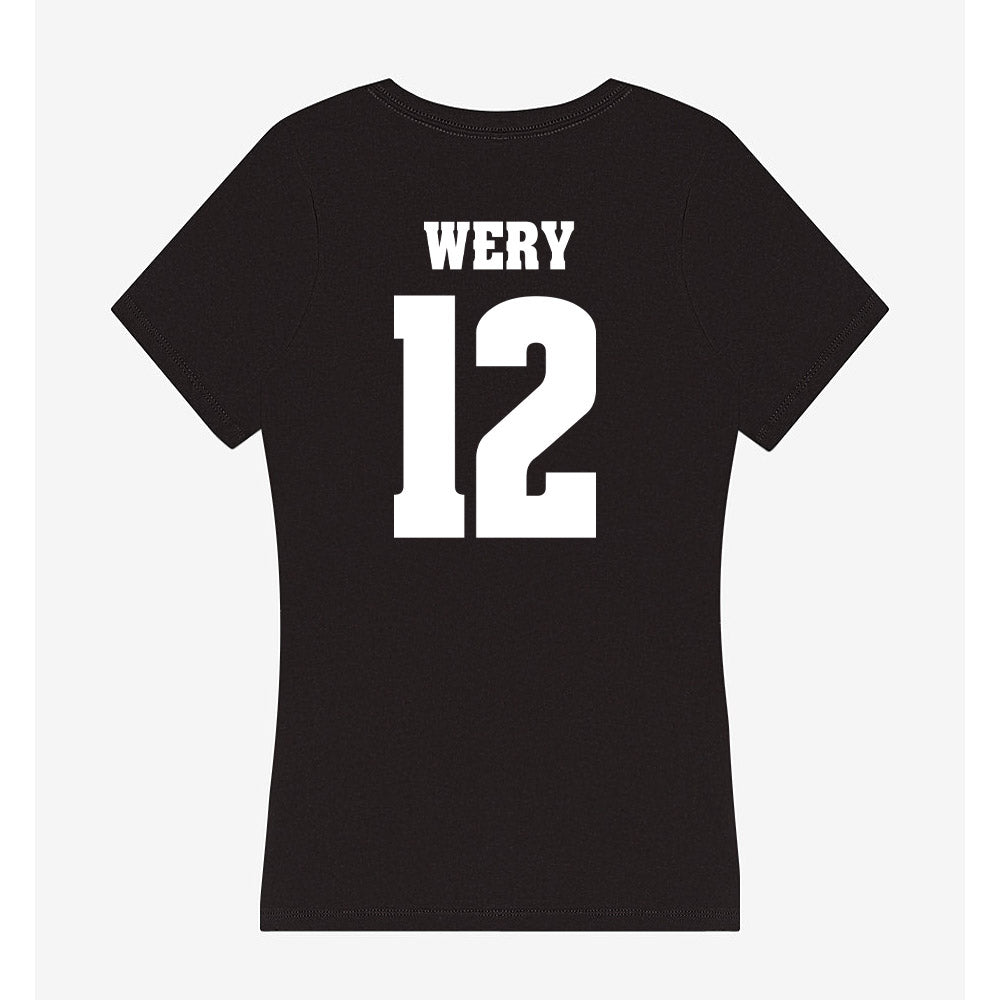 Wisconsin - NCAA Softball : Addison Wery - Classic Shersey Women's V-Neck T-Shirt-1