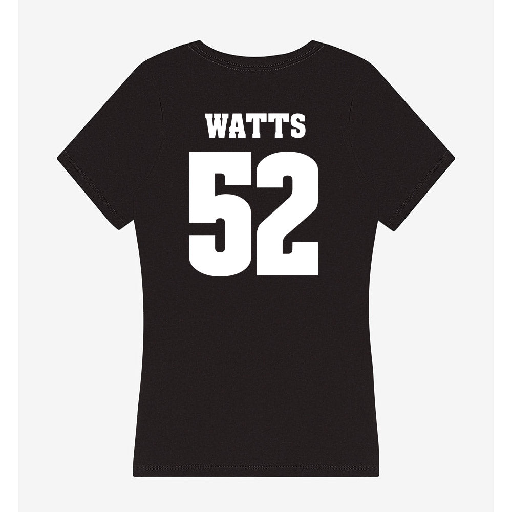 Wisconsin - NCAA Football : Hardy Watts - Classic Shersey Women's V-Neck T-Shirt-1