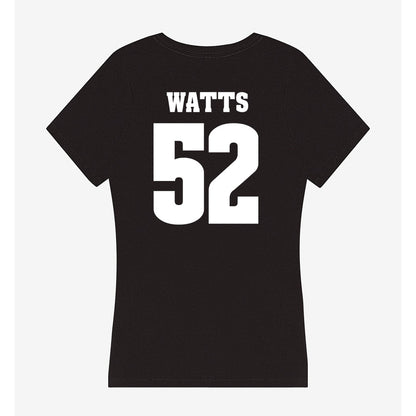 Wisconsin - NCAA Football : Hardy Watts - Classic Shersey Women's V-Neck T-Shirt-1