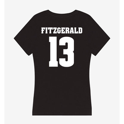 Wisconsin - NCAA Men's Ice Hockey : Christian Fitzgerald - Classic Shersey Women's V-Neck T-Shirt-1