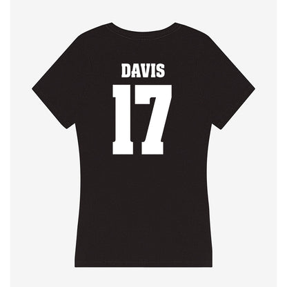 Wisconsin - NCAA Football : Nizyi Davis - Classic Shersey Women's V-Neck T-Shirt-1