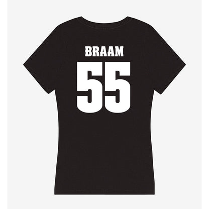 Wisconsin - NCAA Football : Drew Braam - Classic Shersey Women's V-Neck T-Shirt-1