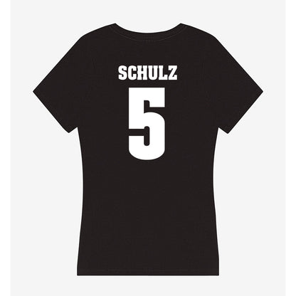 Wisconsin - NCAA Men's Ice Hockey : Zach Schulz - Classic Shersey Women's V-Neck T-Shirt-1