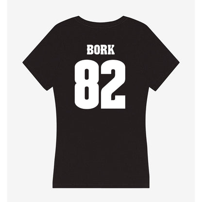 Wisconsin - NCAA Football : Emmett Bork - Classic Shersey Women's V-Neck T-Shirt-1