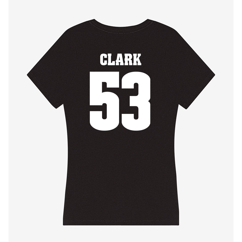 Wisconsin - NCAA Football : Cam Clark - Classic Shersey Women's V-Neck T-Shirt-1