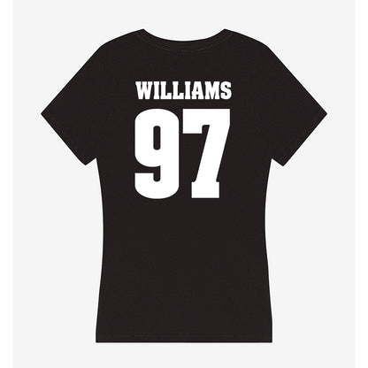 Wisconsin - NCAA Football : jaylen williams - Classic Shersey Women's V-Neck T-Shirt-1