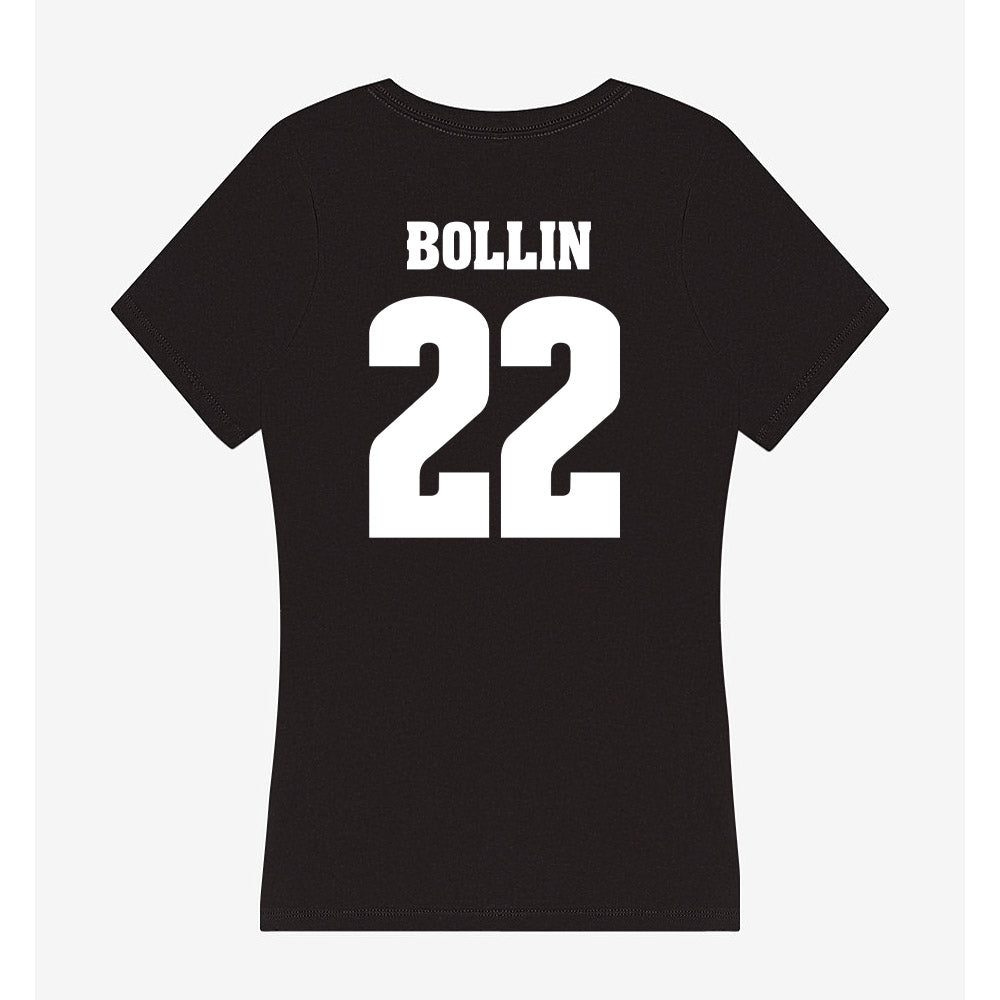 Wisconsin - NCAA Women's Basketball : Shay Bollin - Classic Shersey Women's V-Neck T-Shirt-1
