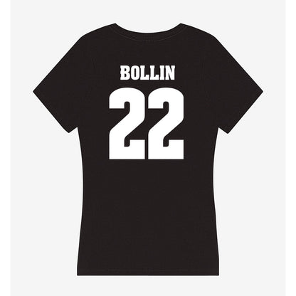 Wisconsin - NCAA Women's Basketball : Shay Bollin - Classic Shersey Women's V-Neck T-Shirt-1