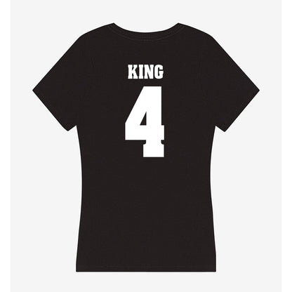 Wisconsin - NCAA Softball : Emma King - Classic Shersey Women's V-Neck T-Shirt-1