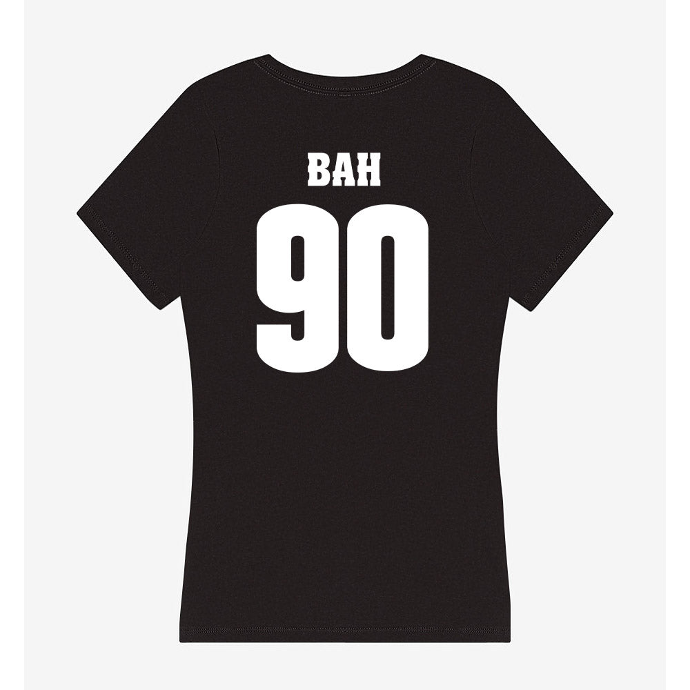 Wisconsin - NCAA Football : Djidjou Bah - Classic Shersey Women's V-Neck T-Shirt-1