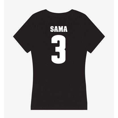 Wisconsin - NCAA Football : Abu Sama - Classic Shersey Women's V-Neck T-Shirt-1