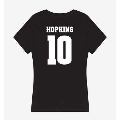 Wisconsin - NCAA Football : Ryan Hopkins - Classic Shersey Women's V-Neck T-Shirt-1