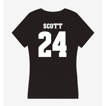 Wisconsin - NCAA Football : Jaimier Scott - Classic Shersey Women's V-Neck T-Shirt-1