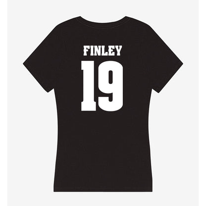 Wisconsin - NCAA Men's Ice Hockey : Quinn Finley - Classic Shersey Women's V-Neck T-Shirt-1