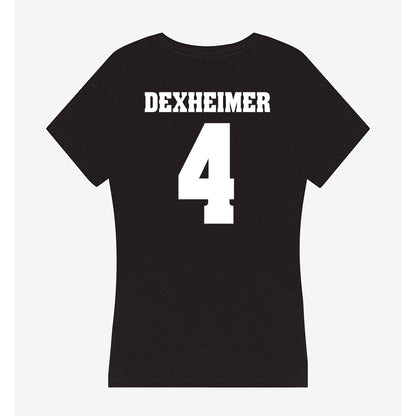 Wisconsin - NCAA Men's Ice Hockey : Ben Dexheimer - Classic Shersey Women's V-Neck T-Shirt-1