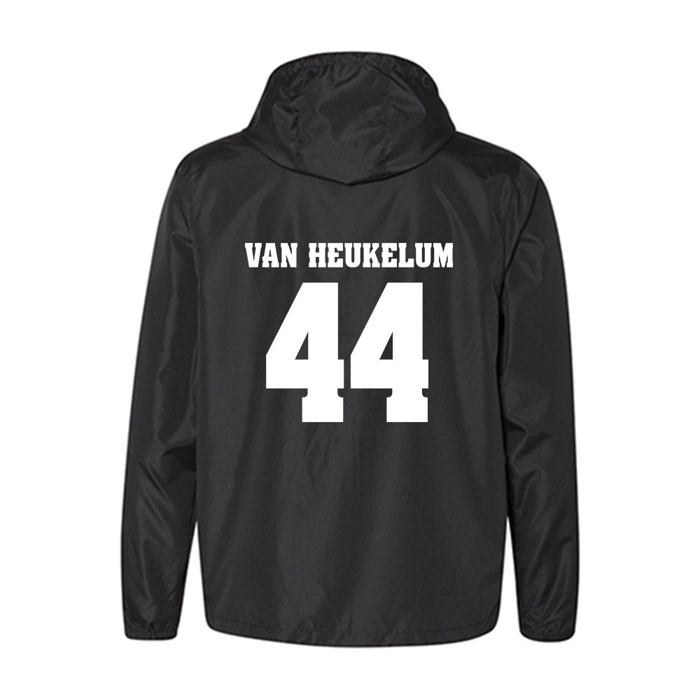 Wisconsin - NCAA Men's Soccer : Luke Van Heukelum - Classic Shersey Windbreaker-1