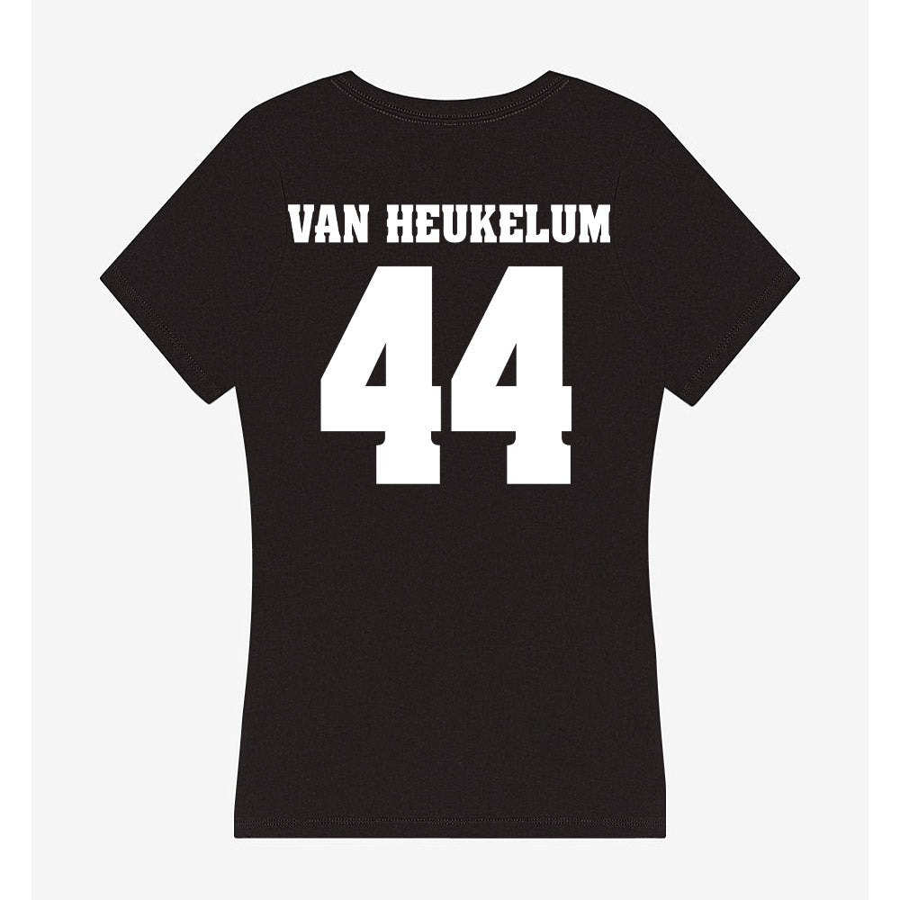 Wisconsin - NCAA Men's Soccer : Luke Van Heukelum - Classic Shersey Women's V-Neck T-Shirt-1