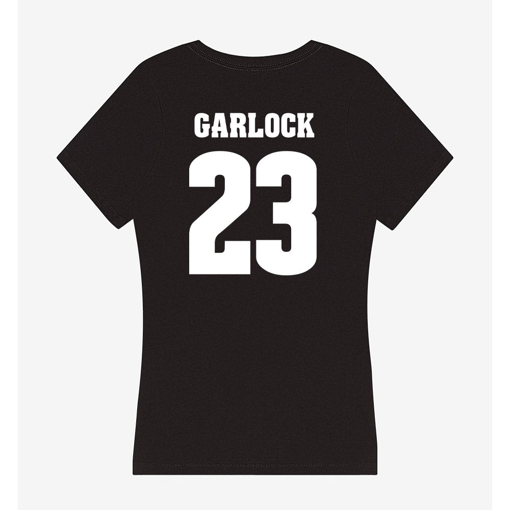 Wisconsin - NCAA Men's Basketball : Will Garlock - Classic Shersey Women's V-Neck T-Shirt-1
