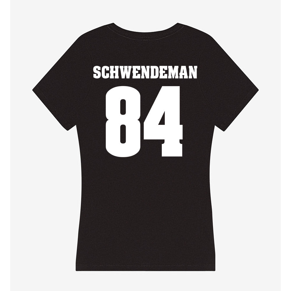 Wisconsin - NCAA Football : Ryan Schwendeman - Classic Shersey Women's V-Neck T-Shirt-1