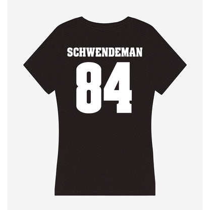 Wisconsin - NCAA Football : Ryan Schwendeman - Classic Shersey Women's V-Neck T-Shirt-1