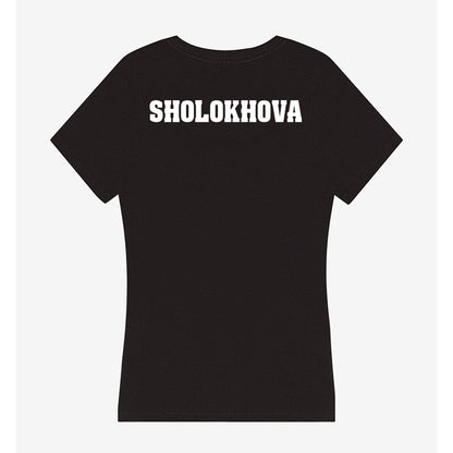 Wisconsin - NCAA Women's Tennis : Maria Sholokhova - Classic Shersey Women's V-Neck T-Shirt-1