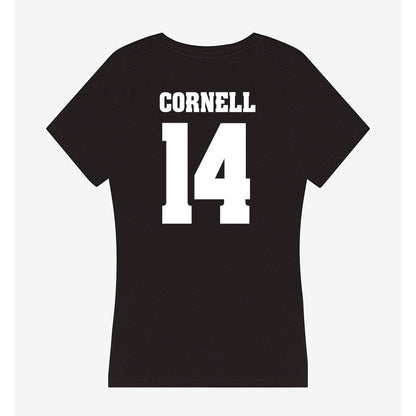 Wisconsin - NCAA Women's Soccer : Megan Cornell - Classic Shersey Women's V-Neck T-Shirt-1