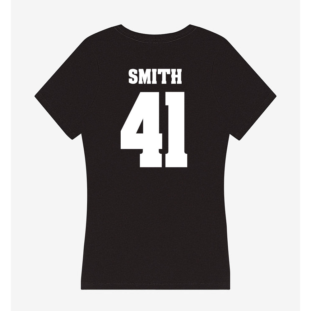 Wisconsin - NCAA Football : McCoy Smith - Classic Shersey Women's V-Neck T-Shirt-1