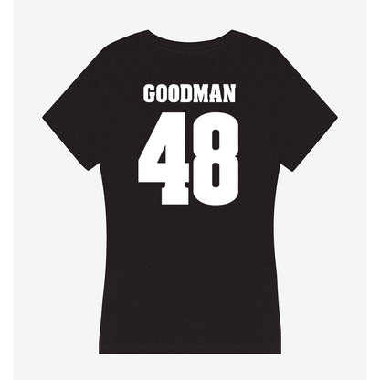 Wisconsin - NCAA Football : Andrew Goodman - Classic Shersey Women's V-Neck T-Shirt-1