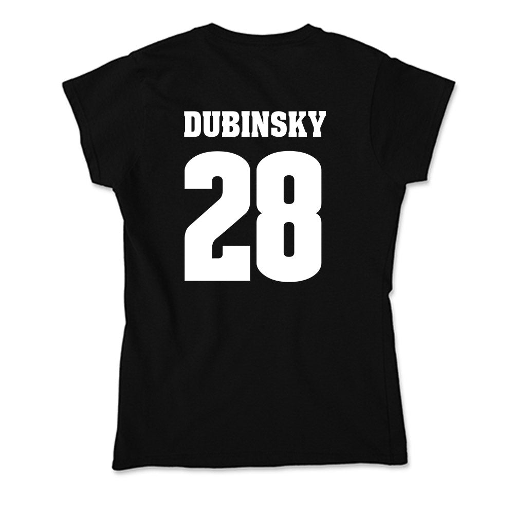 Wisconsin - NCAA Men's Ice Hockey : Aiden Dubinsky - Classic Shersey Soft Style Women’s T-Shirt-1