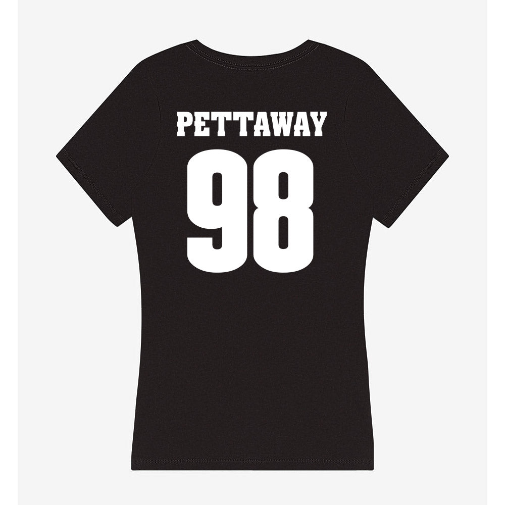 Wisconsin - NCAA Football : Torin Pettaway - Classic Shersey Women's V-Neck T-Shirt-1