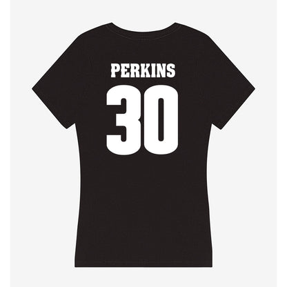 Wisconsin - NCAA Football : Charles Perkins - Classic Shersey Women's V-Neck T-Shirt-1