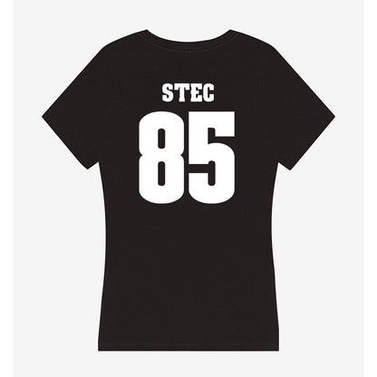 Wisconsin - NCAA Football : Grant Stec - Classic Shersey Women's V-Neck T-Shirt-1