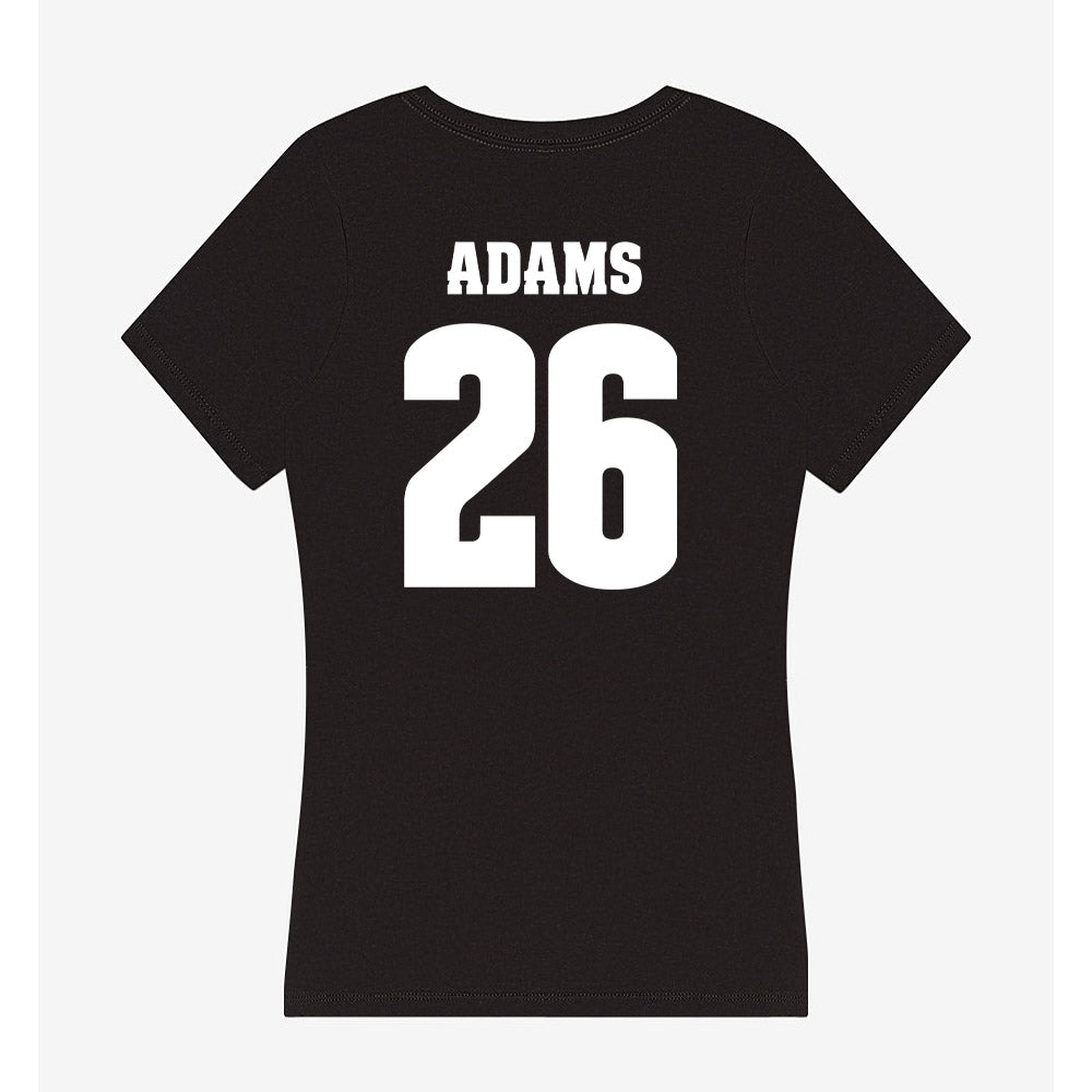 Wisconsin - NCAA Football : Eli Adams - Classic Shersey Women's V-Neck T-Shirt-1