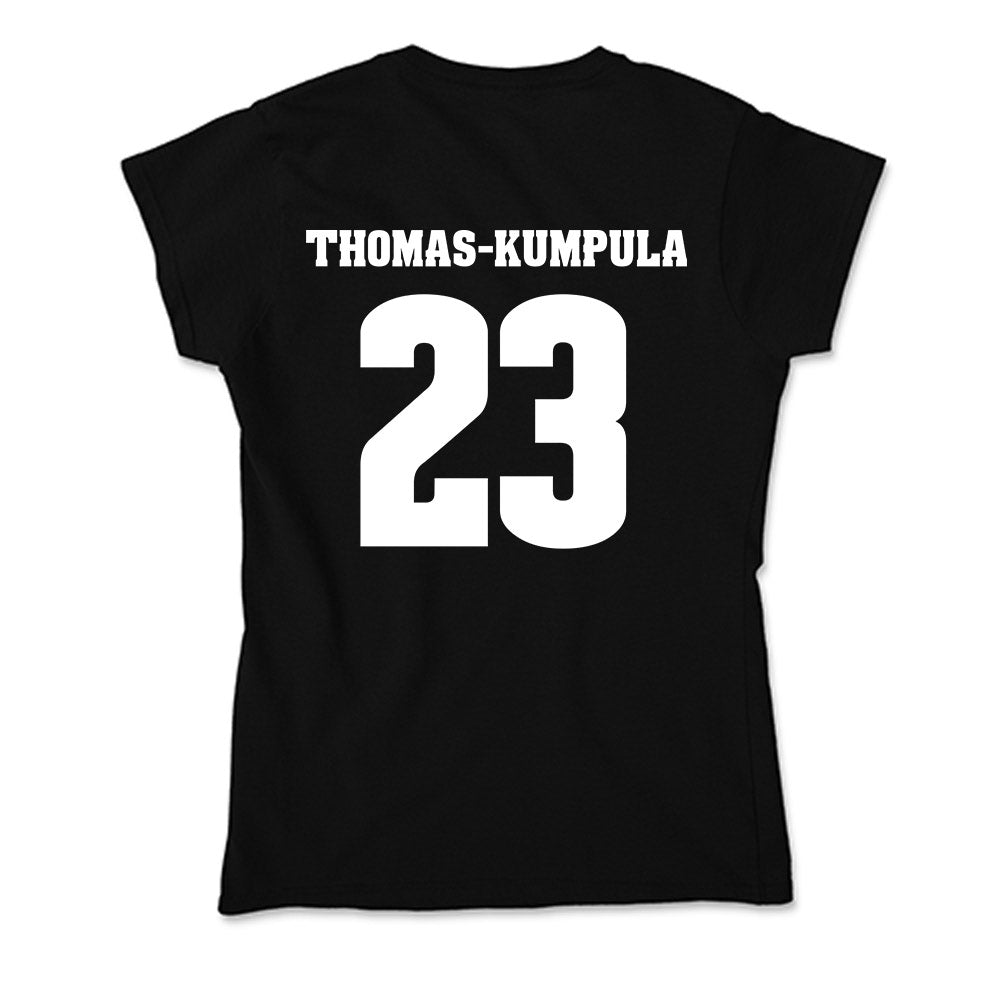 Wisconsin - NCAA Football : Davion Thomas-Kumpula - Classic Shersey Soft Style Women’s T-Shirt-1