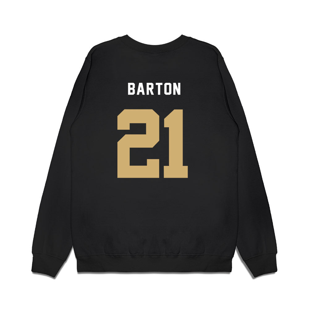 Vanderbilt - NCAA Baseball : Hudson Barton - Premium Crewneck Sweatshirt-1