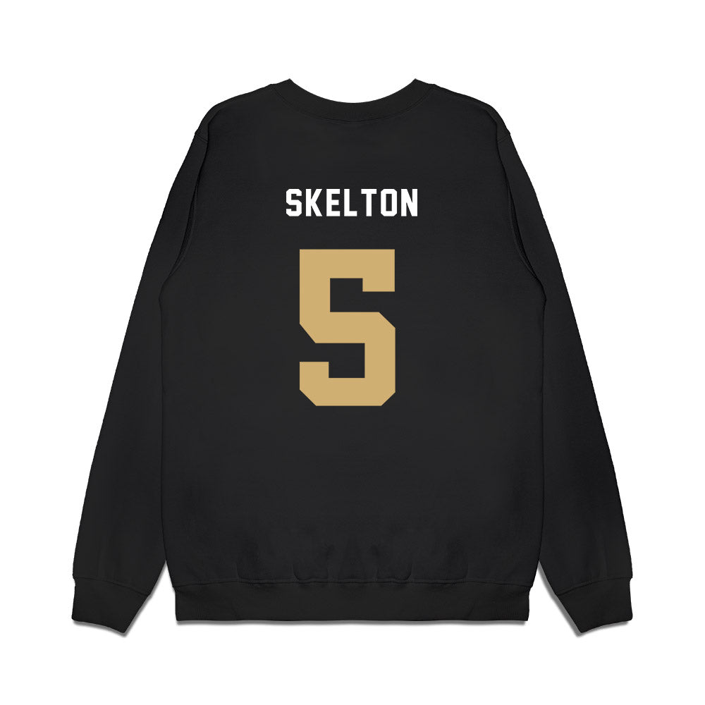 Vanderbilt - NCAA Baseball : Gunner Skelton - Premium Crewneck Sweatshirt-1