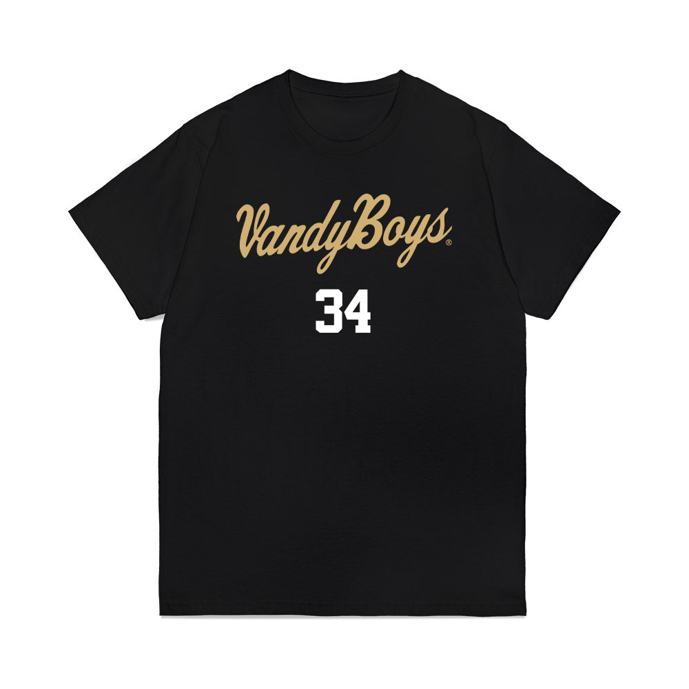 Vanderbilt - NCAA Baseball : Brennan Seiber - Premium T-Shirt-0
