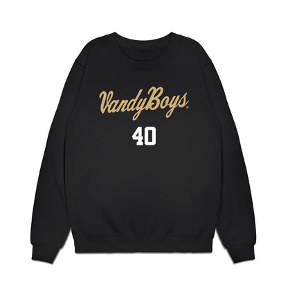 Vanderbilt - NCAA Baseball : Austin Nye - Premium Crewneck Sweatshirt-0