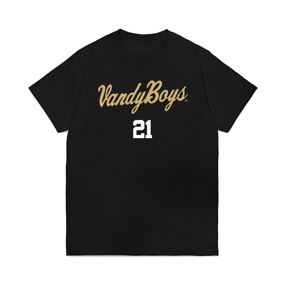 Vanderbilt - NCAA Baseball : Hudson Barton - Premium T-Shirt-0
