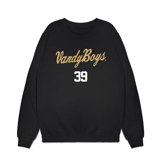 Vanderbilt - NCAA Baseball : Connor Fennell - Premium Crewneck Sweatshirt-0