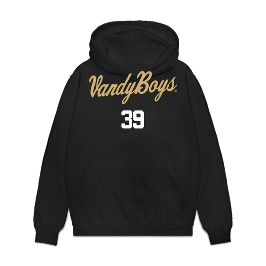Vanderbilt - NCAA Baseball : Connor Fennell - Premium Hooded Sweatshirt-0