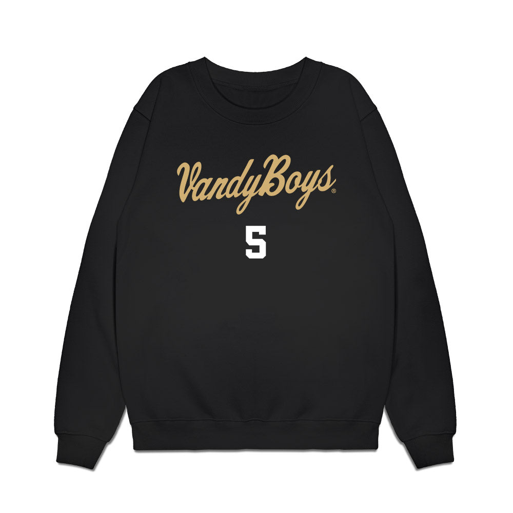 Vanderbilt - NCAA Baseball : Gunner Skelton - Premium Crewneck Sweatshirt-0