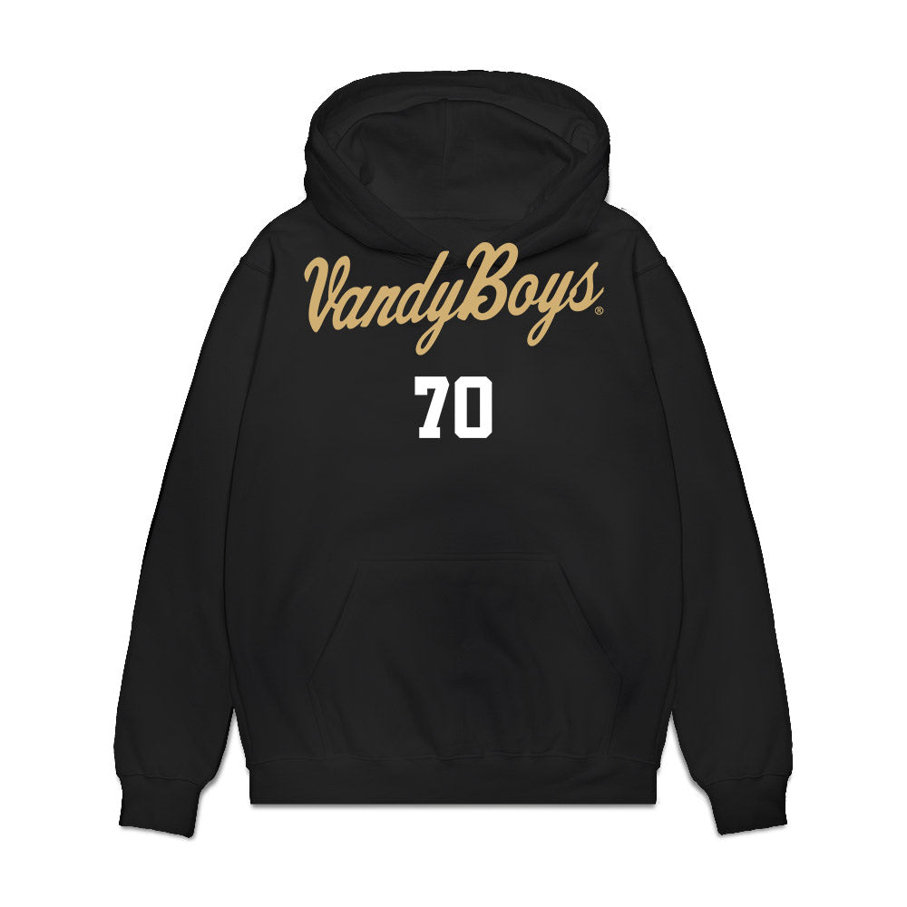 Vanderbilt - NCAA Baseball : Tristan Bristow - Premium Hooded Sweatshirt-0