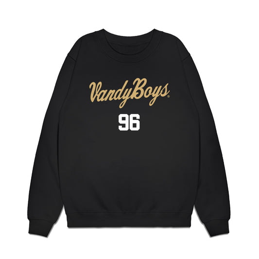 Vanderbilt - NCAA Baseball : Nathan Teague - Premium Crewneck Sweatshirt-0